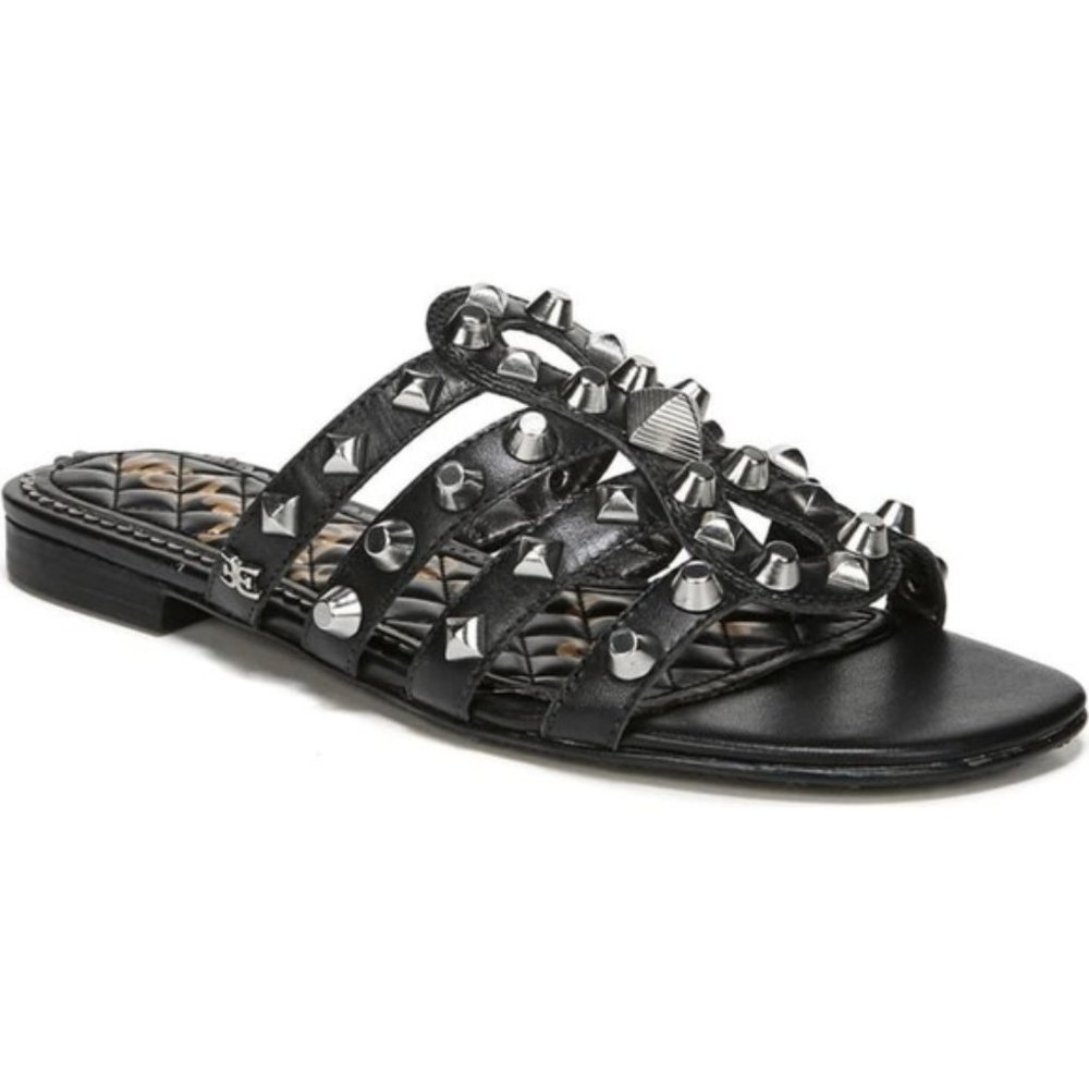 Sam Edelman Beatris Leather Studded Flats 9